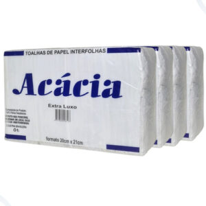 Papel Toalha Interfolha Extra Luxo Acacia 20x20 C/4000
