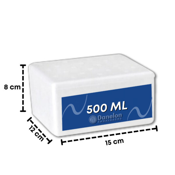 Caixa Termica De Isopor  500ml - Imagem 2