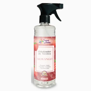 Odorizador De Tecidos Roupa Morango 500ml Tropical Aroma