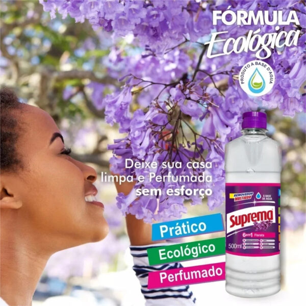 Removedor Perfumado Suprema Florata Multisuperfícies 500 ml - 01 unidade - Image 4