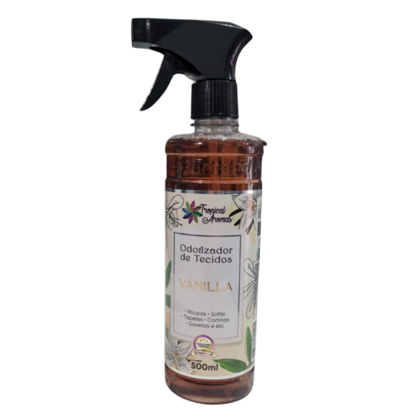 Odorizador De Tecidos Vanilla Baunilha 500ml Tropical Aromas