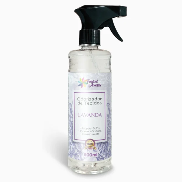 Odorizador De Tecidos Lavanda 500ml Tropical Aromas Fragrânc