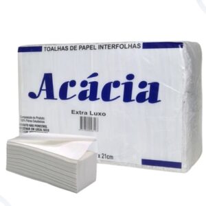 Papel Toalha Interfolha Extra Luxo Acacia 20x20 C/1000