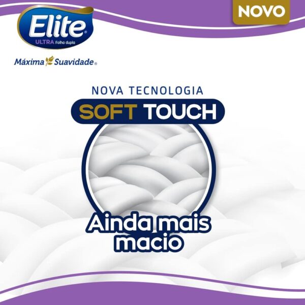Papel Higienico Folha Dupla Elite Ultra 4 Rolos 30m - Image 2