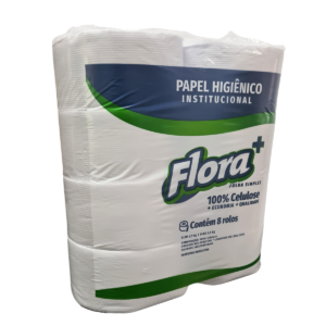 Papel Higiênico Rolão Luxo Econômico 9cm 8 Rolos Slim 2,2 Kg