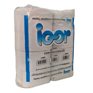 Papel Higiênico Institucional Rolão Luxo Igor C/8  Empresa