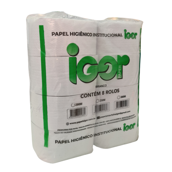 Papel Higiênico Institucional Rolão Branco Igor C/8  Empresa