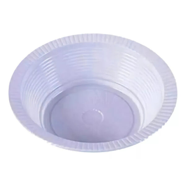 Prato Fundo Cumbuca Descartável 15cm Branco para Petiscos / Salgados 10 Unidades - Imagem 2