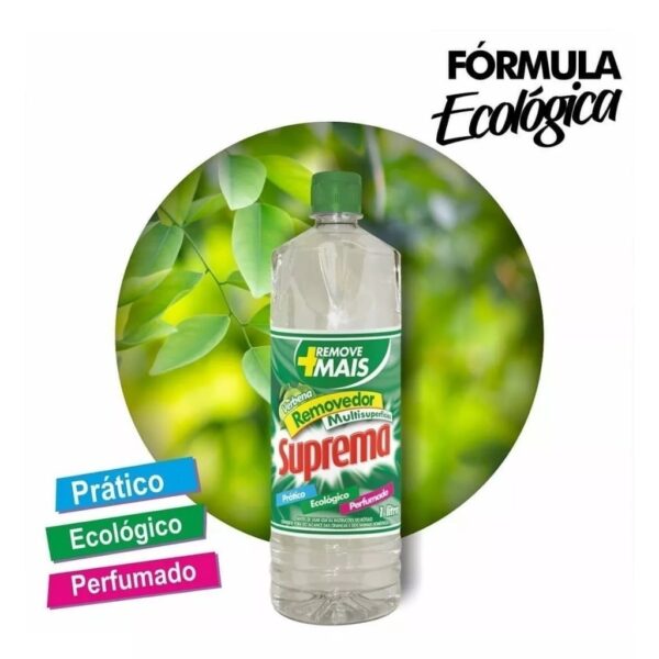 Kit 3 Removedor Perfumado Suprema Verbena Multisuperfícies 1 Litro - 03 unidades - Imagem 4